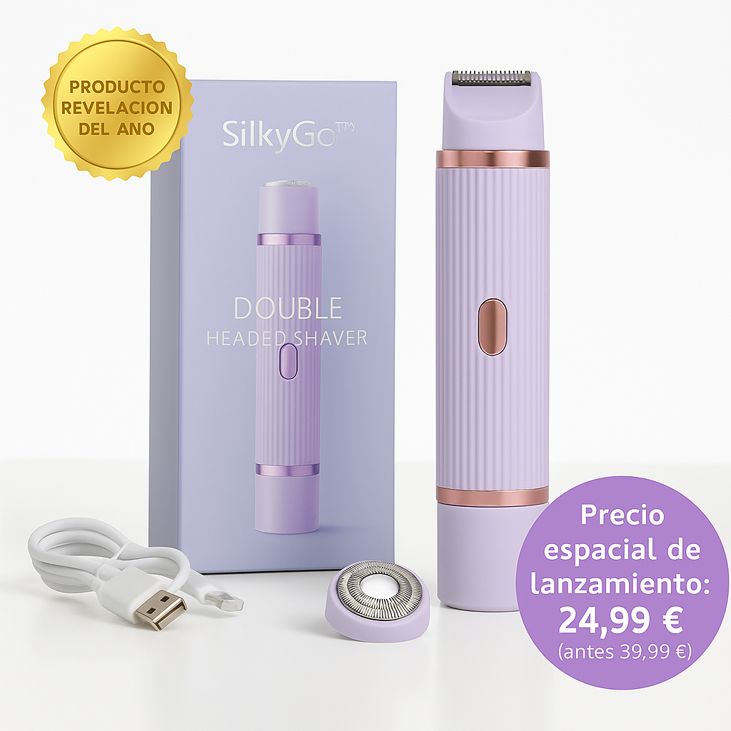 SilkyGo™ 2 en 1 rostro y cuerpo