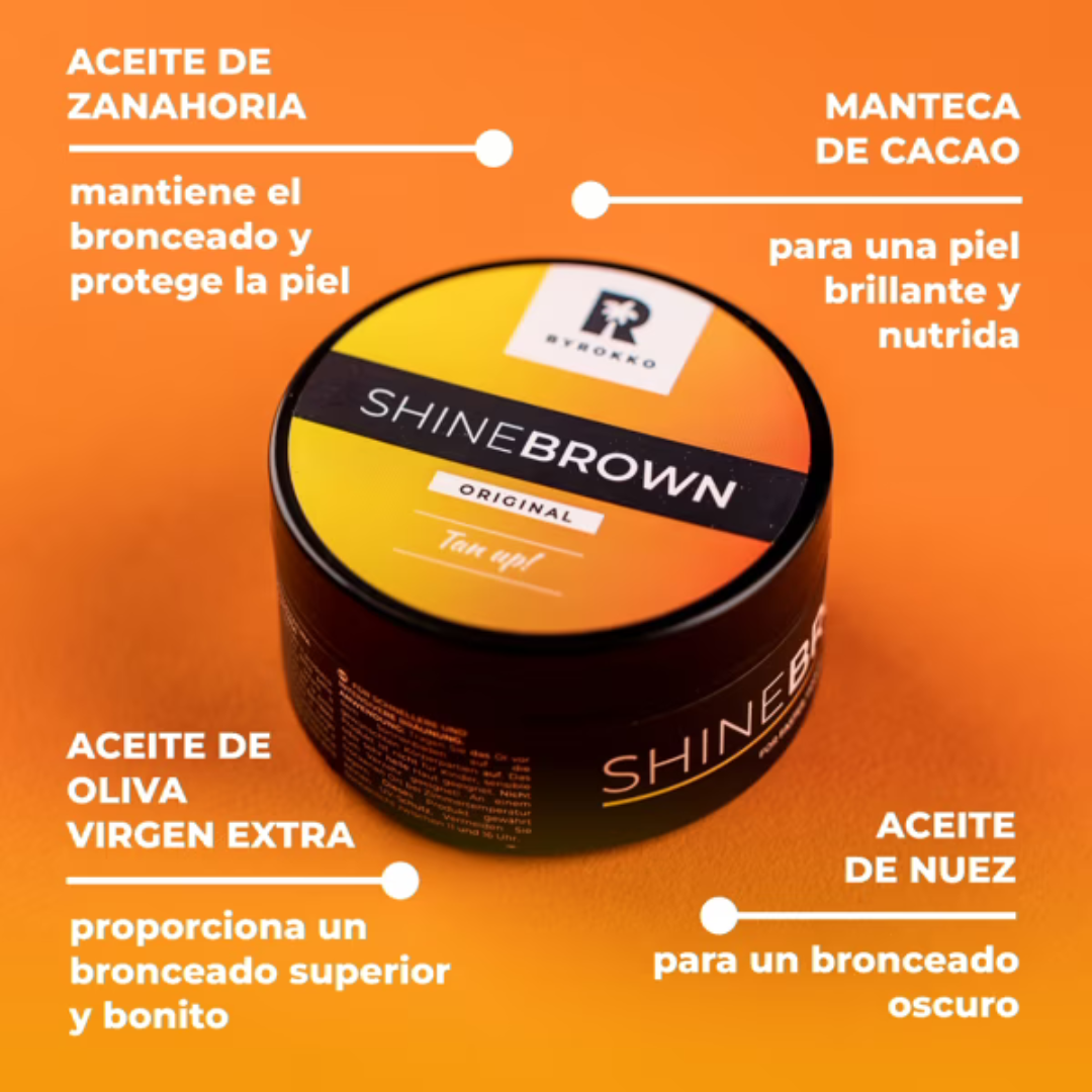 Shine Brown- Acelerador del Bronceado